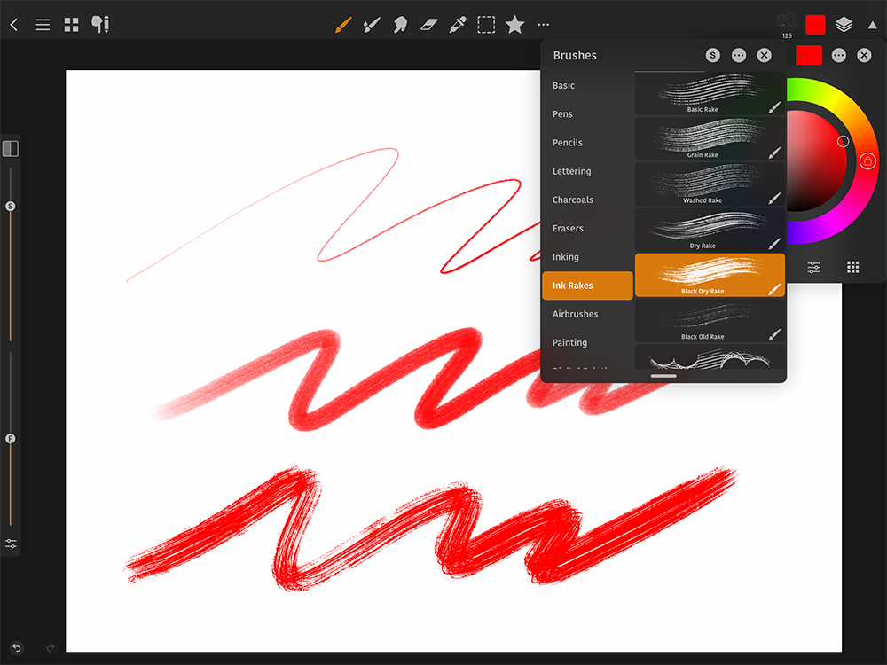 Artstudio Pro on iPad