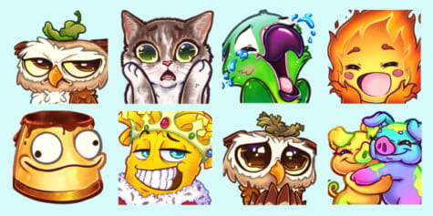 Create funny emotes for exaggerated emotions