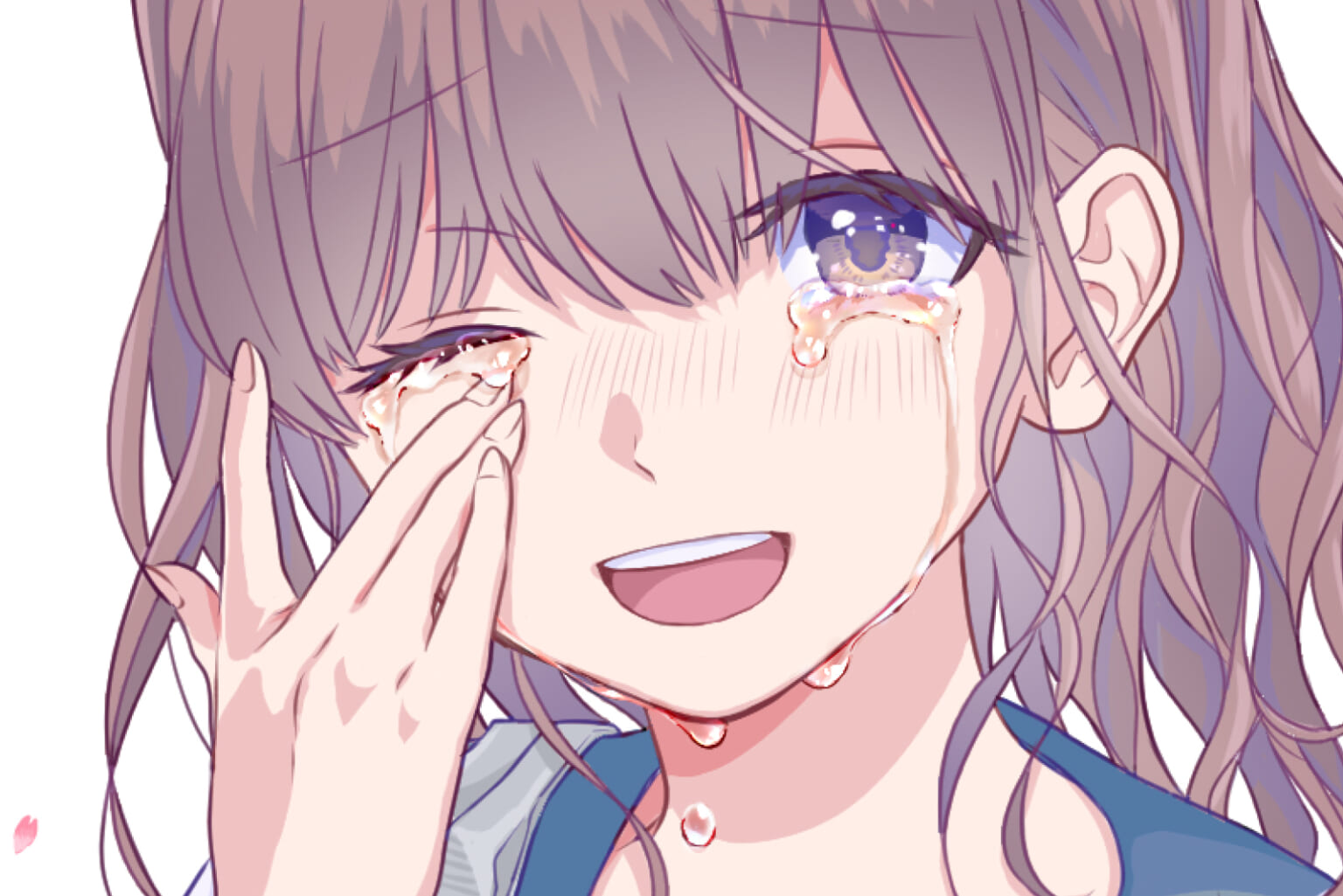 覚えておきたい「涙」の描き方!アニメ塗り&厚塗りで感情を表現しよう | イラスト・マンガ描き方ナビ