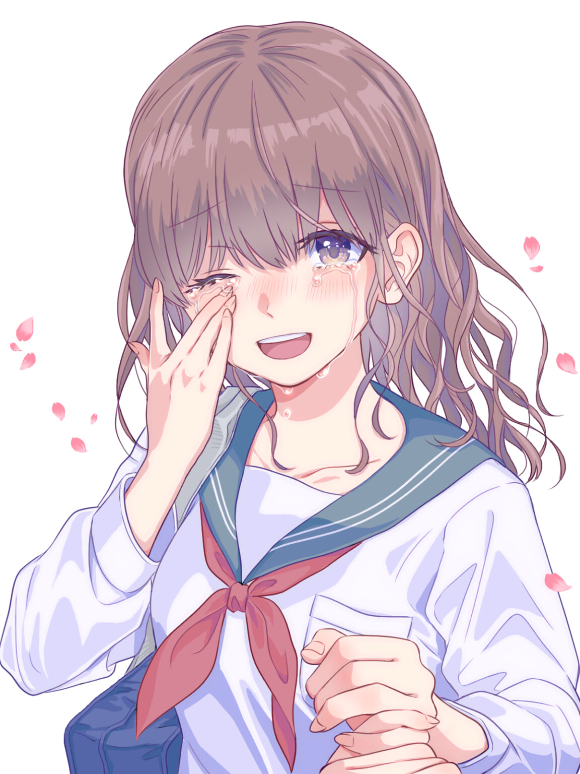 覚えておきたい「涙」の描き方!アニメ塗り&厚塗りで感情を表現しよう | イラスト・マンガ描き方ナビ