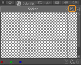 clip studio paint UI color set