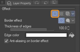 Clip studio paint UI