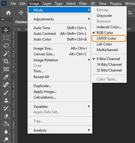 Clip Studio Paint UI exporting image