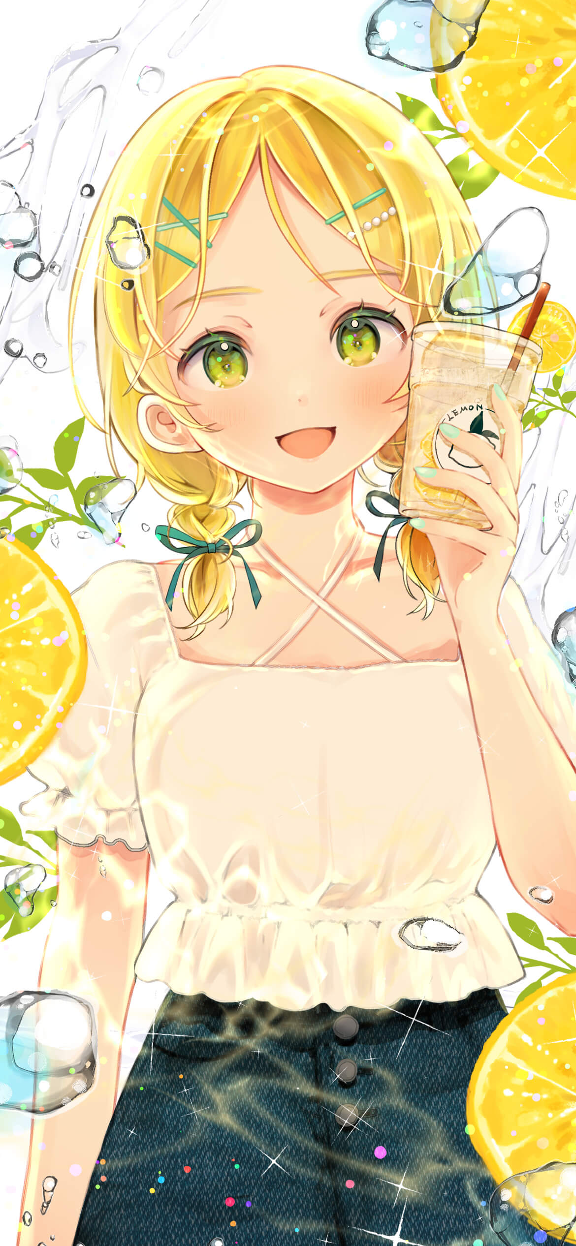 ウォーターマークを入れる前のイラスト