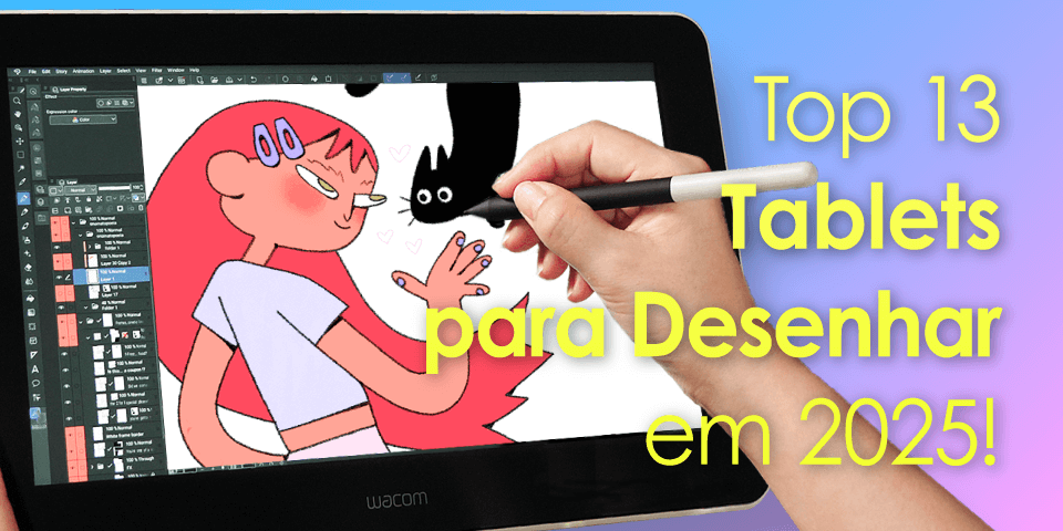 Top 13 Tablets para Desenhar em 2025!