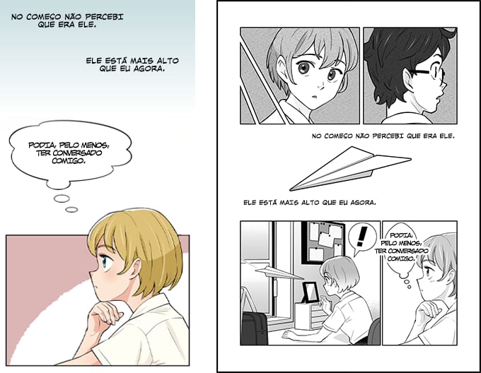 Qual a diferença entre quadrinho e webtoon?