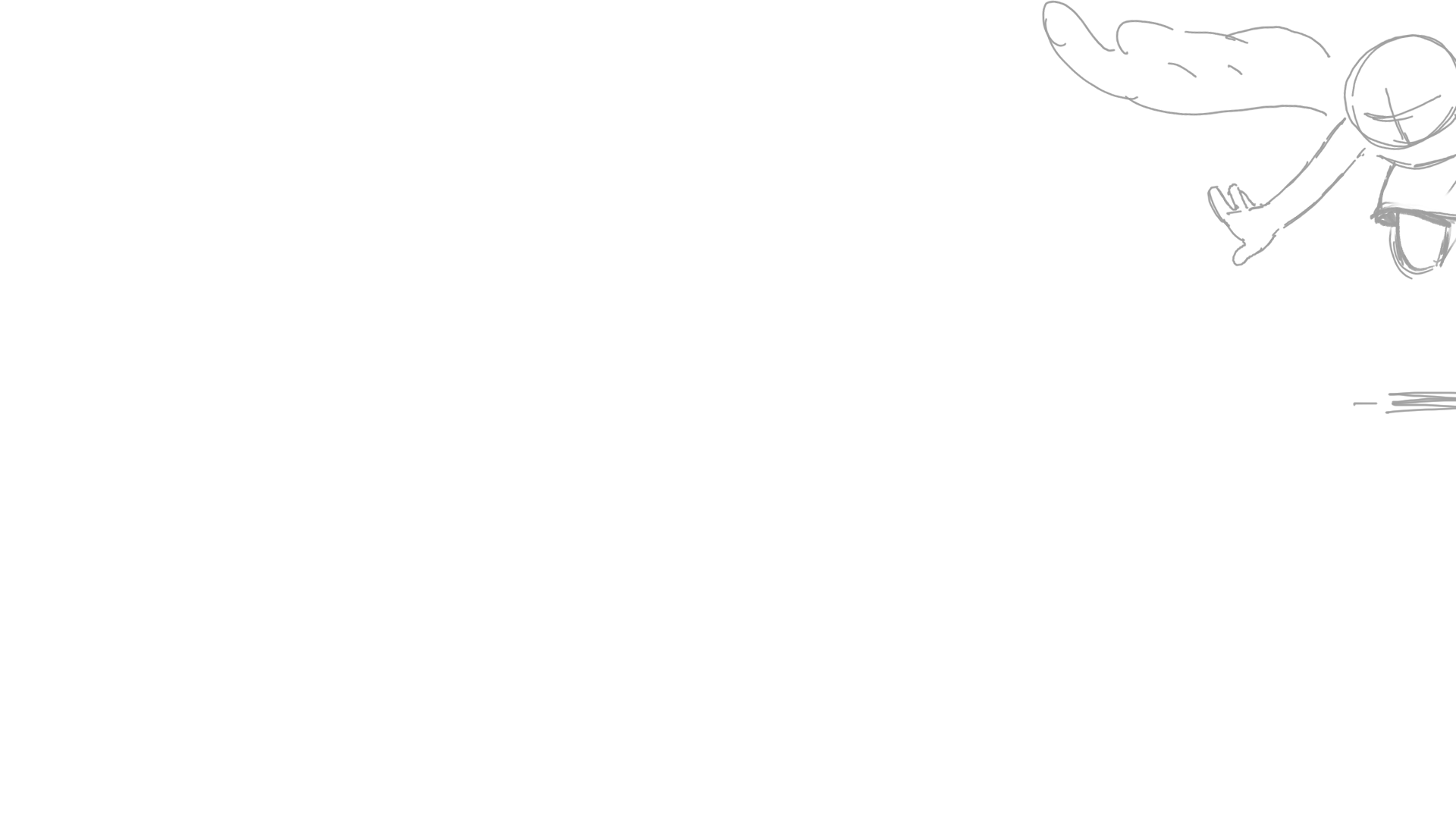 character sketch rough animation