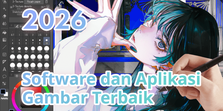 Aplikasi Menggambar Terbaik 2026 untuk PC, Tablet & Smartphone