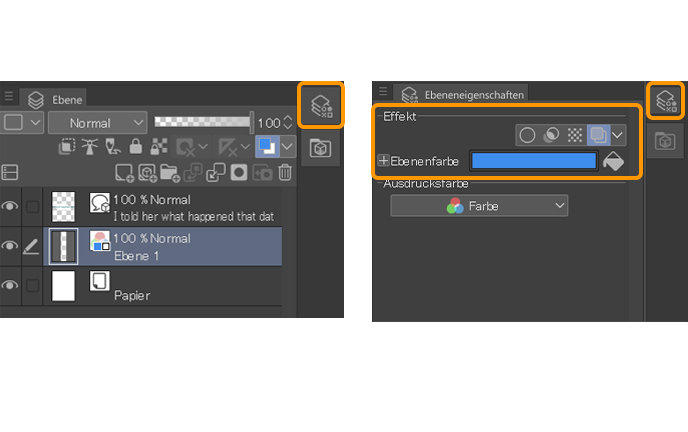 Skizzenfarbe ändern