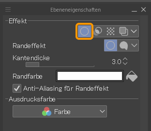 randeffekte von pinseln in clip studio paint einstellen