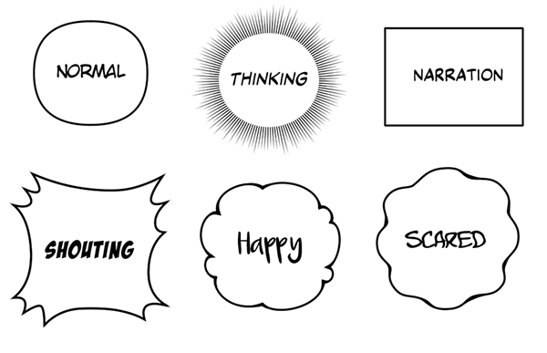 フキダシ　タイプ