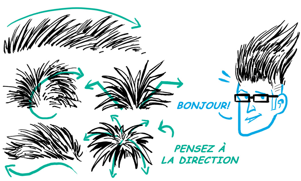 comment dessiner de l'herbe
