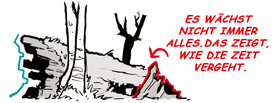 So mal man einen toten Baum.