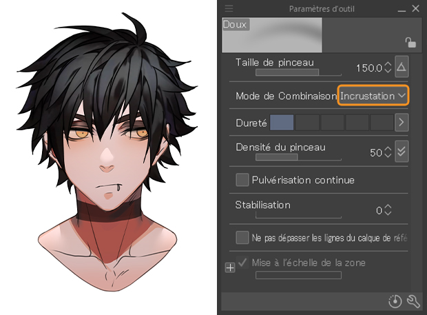 cheveux dessin tutoriel