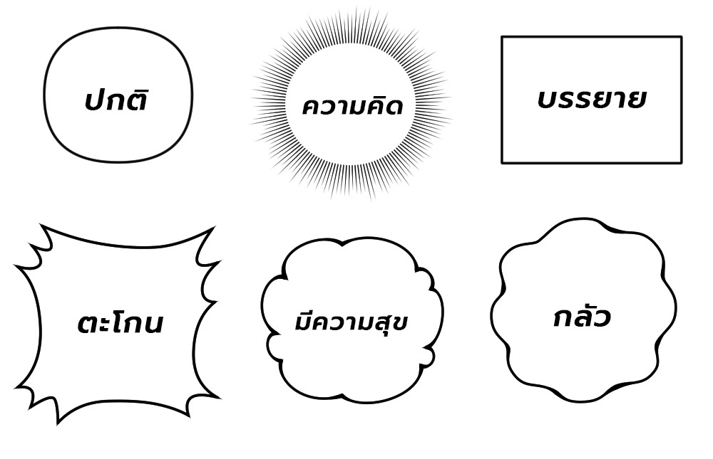 ฟ้อนท์และช่องคำพูด