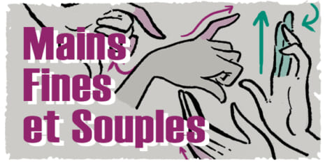 Comment dessiner des mains fines et souples