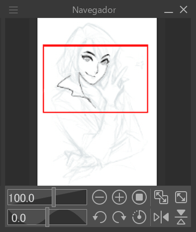 Lembre-se do zoom e da rotação da tela de pintura ao desenhar, pois isso ajuda a trabalhar de forma mais confortável.