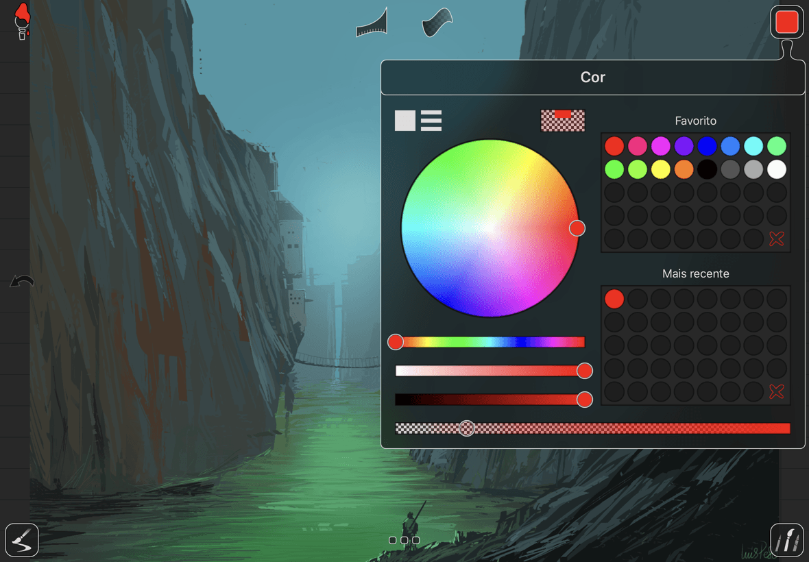 O Inspire Pro para iPad é compatível com o Apple Pencil.