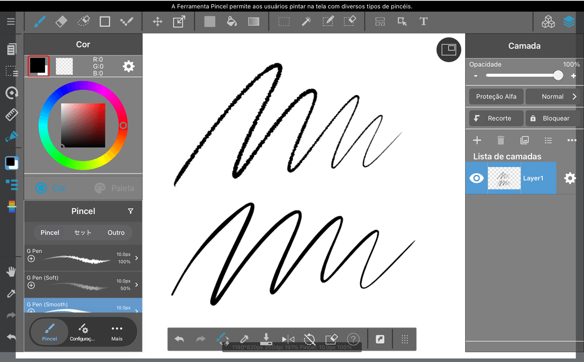 O MediBang é um app gratuito para iPad com recursos para quadrinhos e mangás.