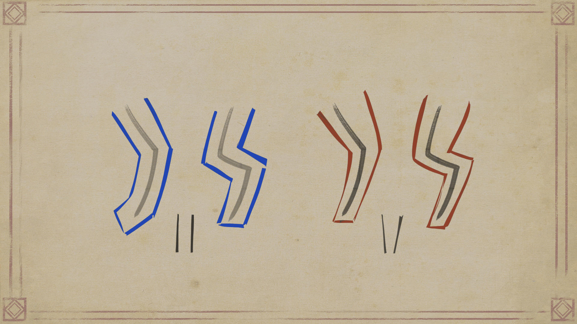try to make the legs dynamic