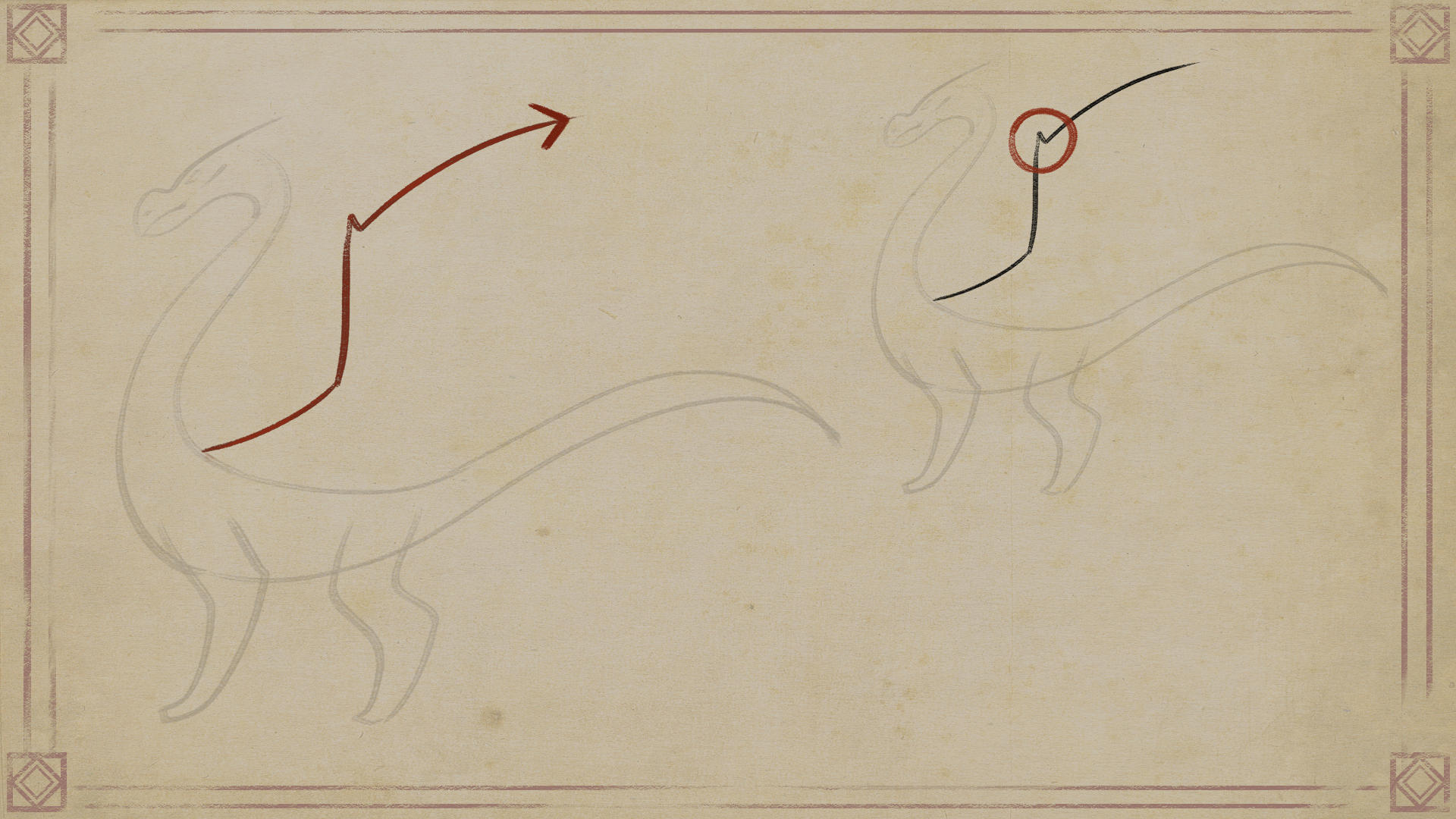 outline the upper part of the wings and add a little thumb